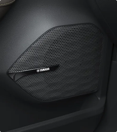 Dynamic YAMAHA Premium sound system with 8 speakers & 4 sound types